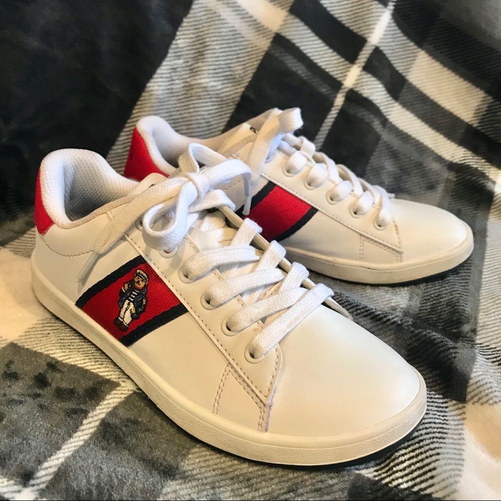 Polo Ralph Lauren Kids Quilton Bear Sneaker